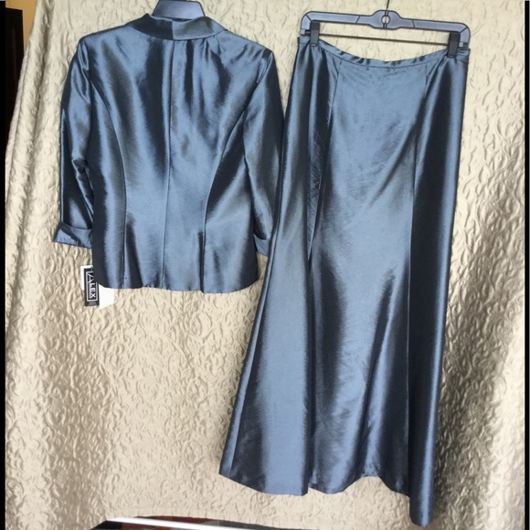 Alex Evenings 2 PC Blazer and Skirt - Picture 2 of 7